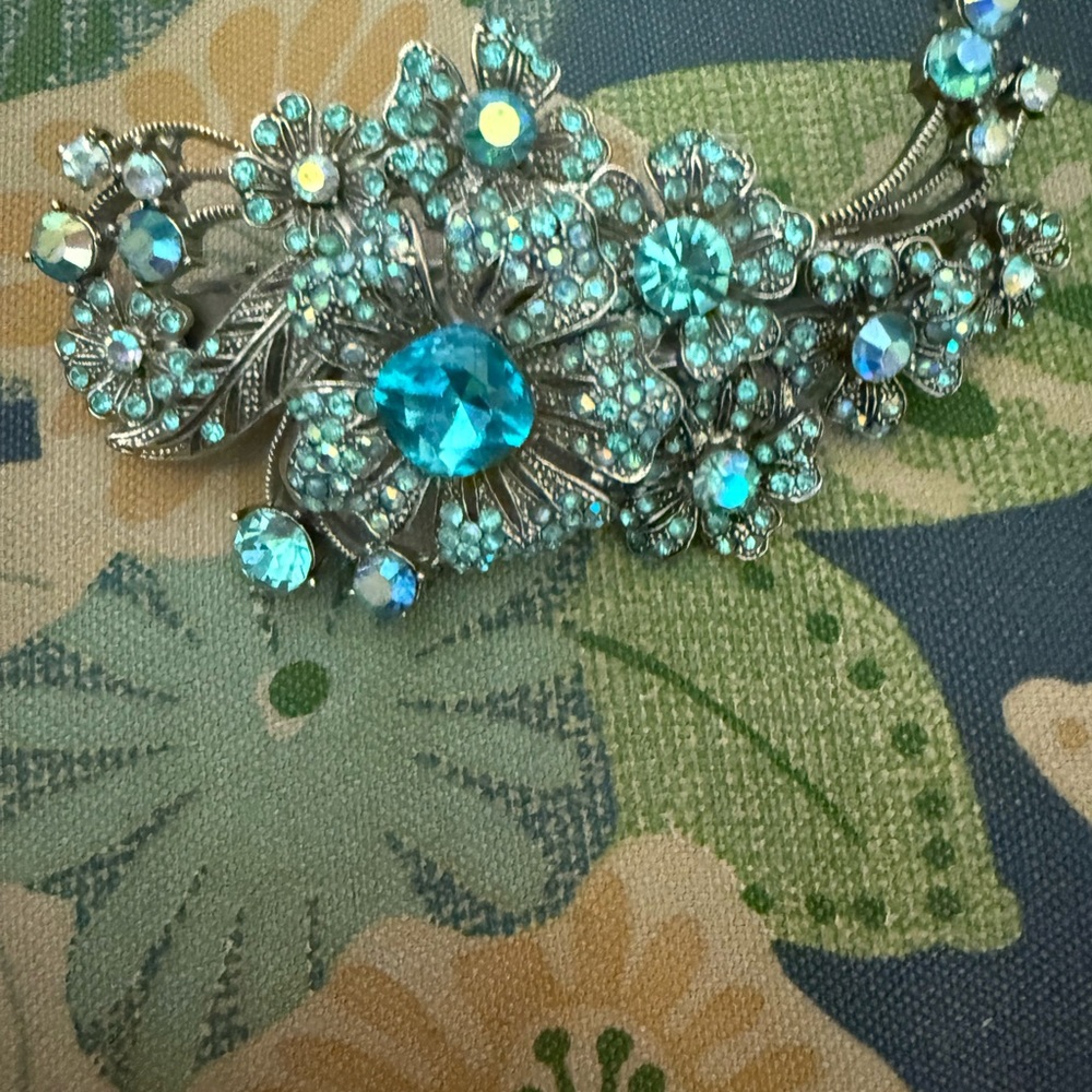 Kirk’s Folly stunning hair clip France USA 1980s 1990s? Beautiful 2 accessorize